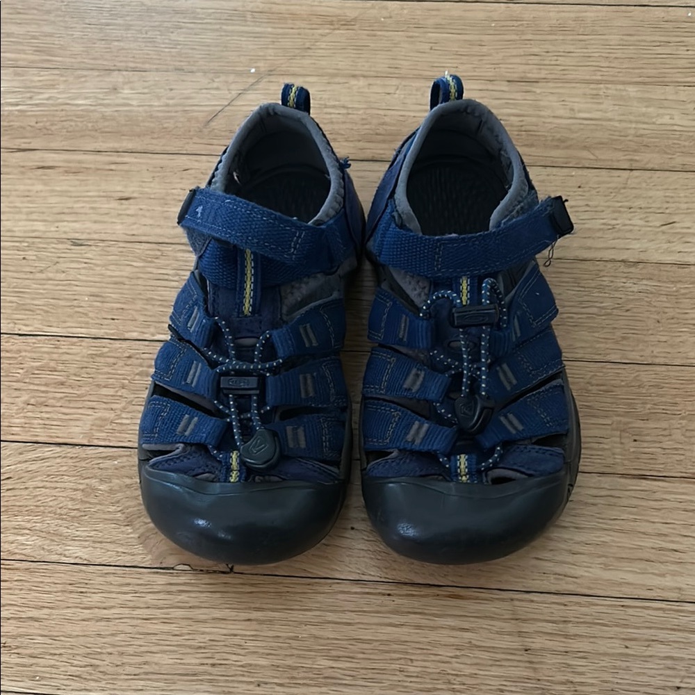Keen Blue Sandals Flexible Slip-On Design